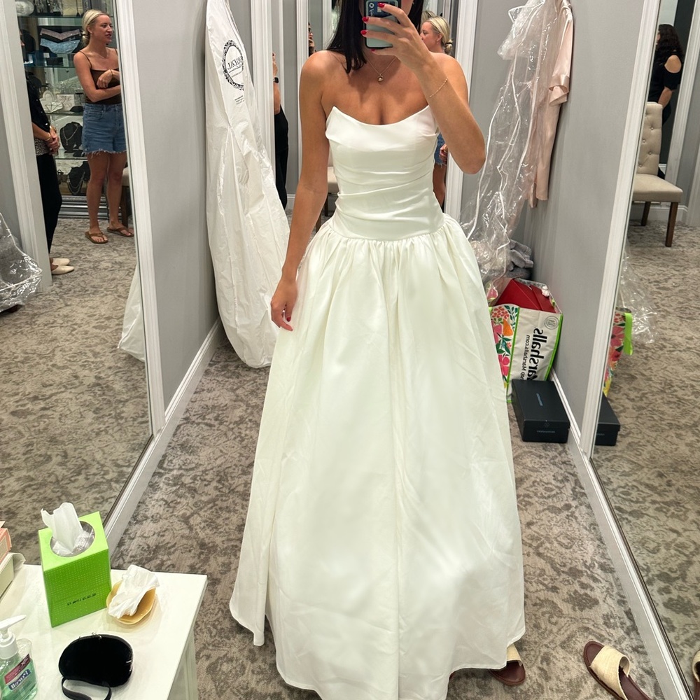 Drop Waist Bridal Gown